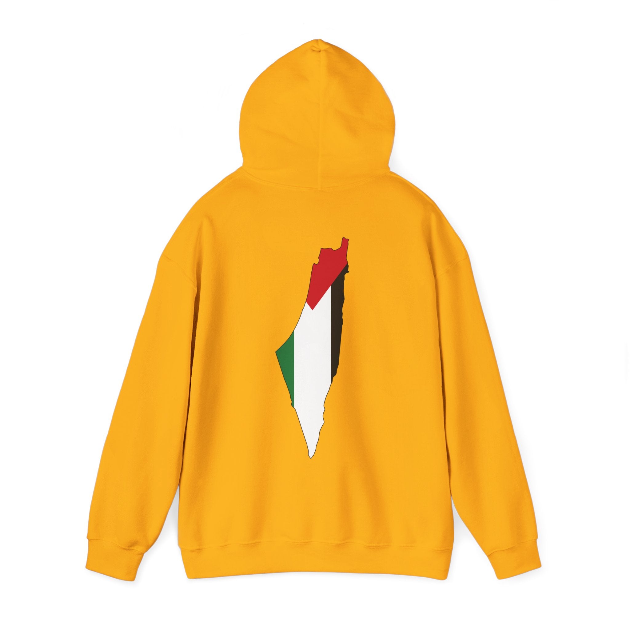 Palestinian Flag Hoodie, Unisex Heavy Blend Sweatshirt, Activism Apparel, Cultural Pride Wear, Casual Street Style, Gift for Him/Her