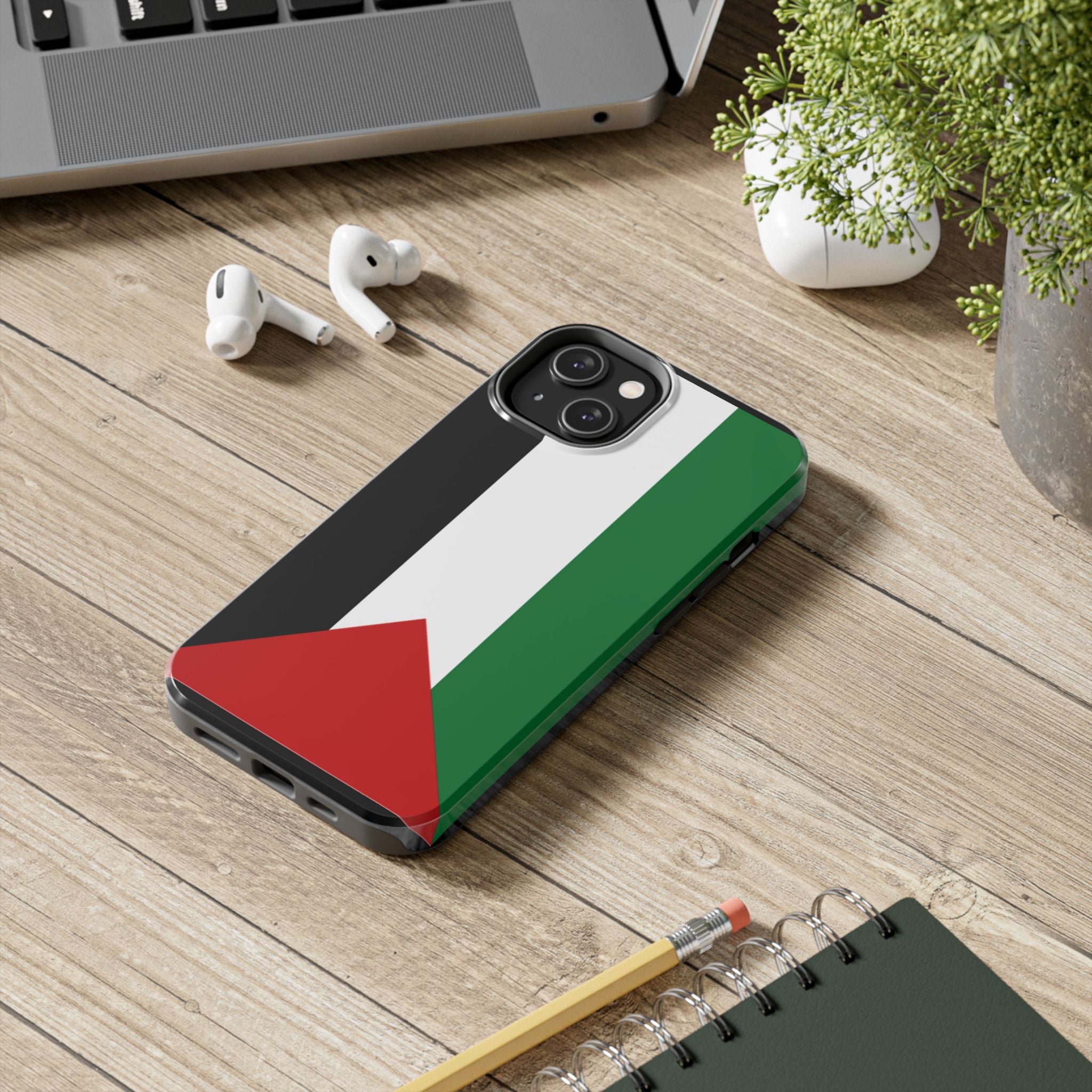 Stylish Tough Phone Case | Flag Design for Protection, Gifts for Travelers, Unique Accessories, Holidays, Personal Use