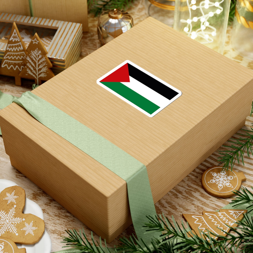 Palestinian Flag Kiss-Cut Stickers | Durable, Waterproof Decals for Laptops, Phone Cases, Bumper Stickers, Gifts