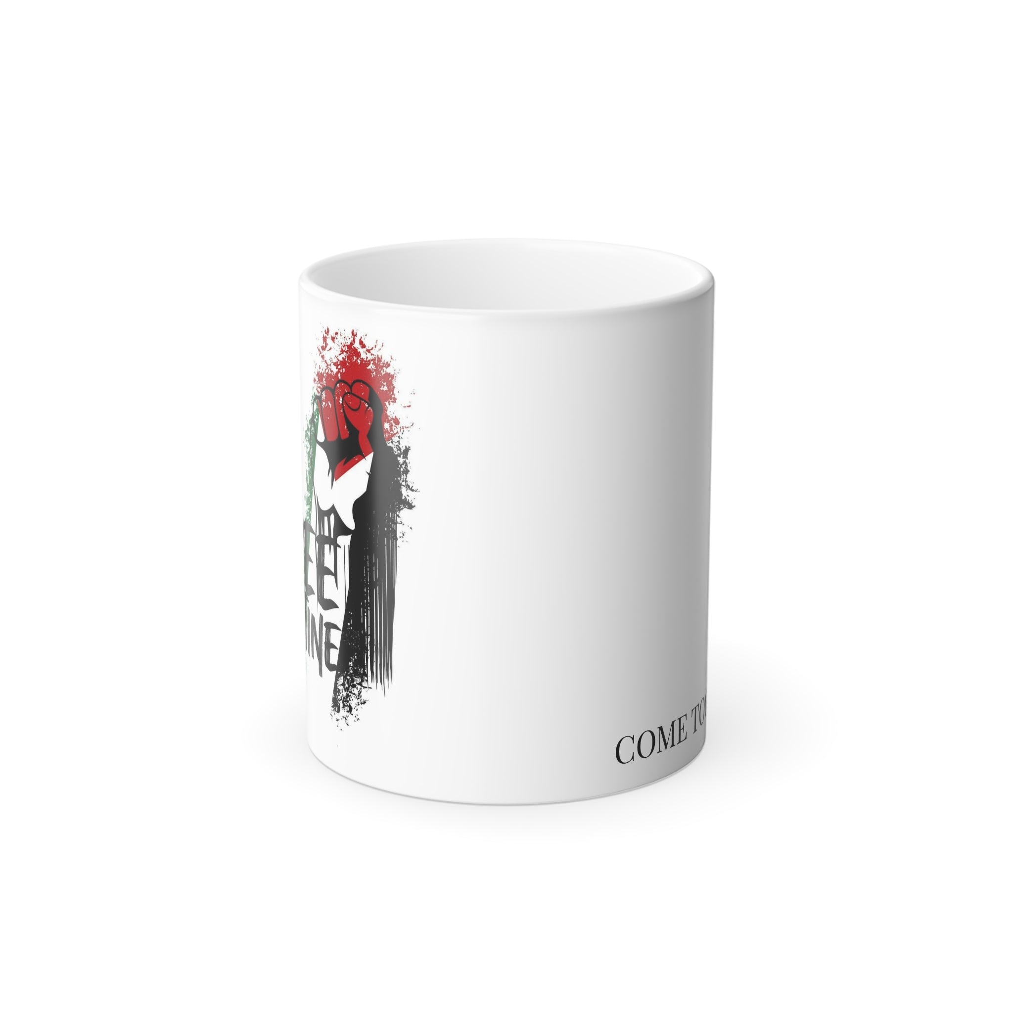 Free Palestine fundraiser mugs