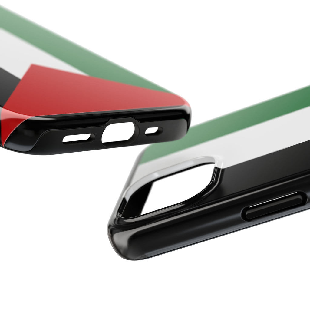 Stylish Tough Phone Case | Flag Design for Protection, Gifts for Travelers, Unique Accessories, Holidays, Personal Use