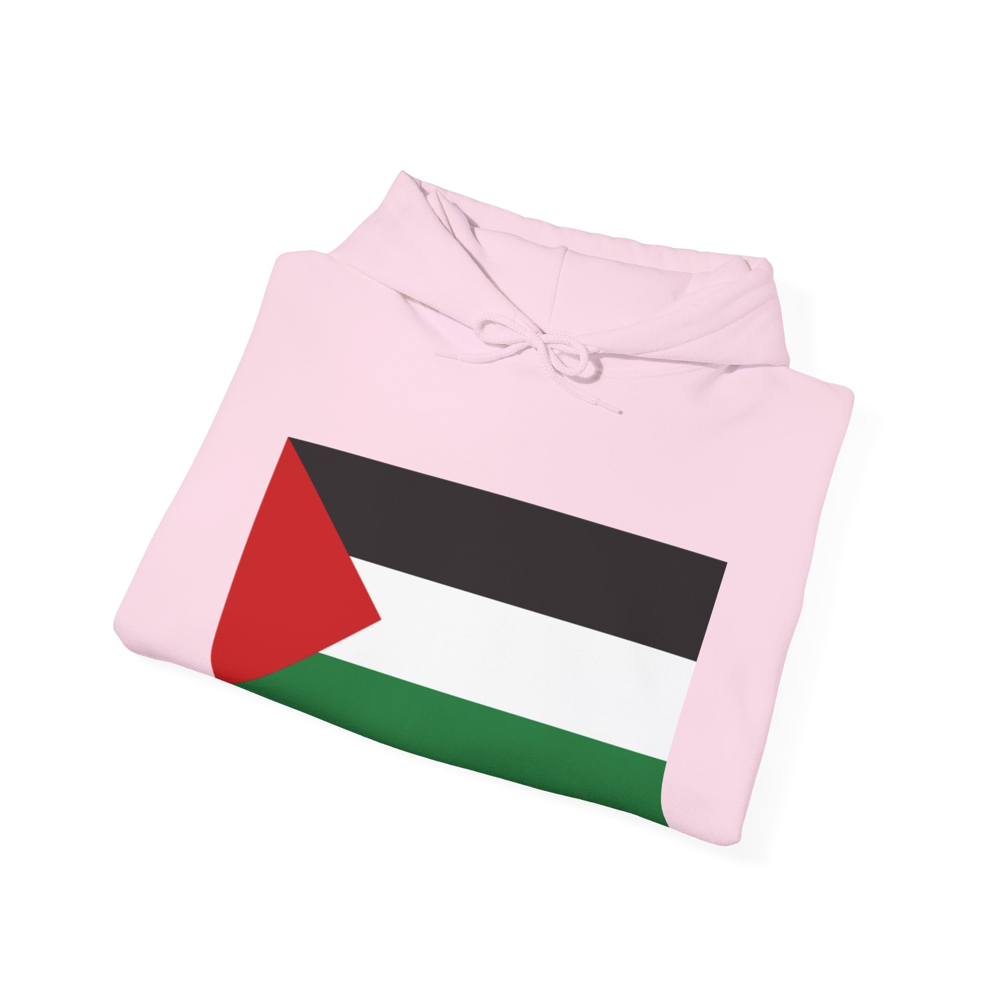 Palestinian Flag Hoodie, Unisex Heavy Blend Sweatshirt, Activism Apparel, Cultural Pride Wear, Casual Street Style, Gift for Him/Her