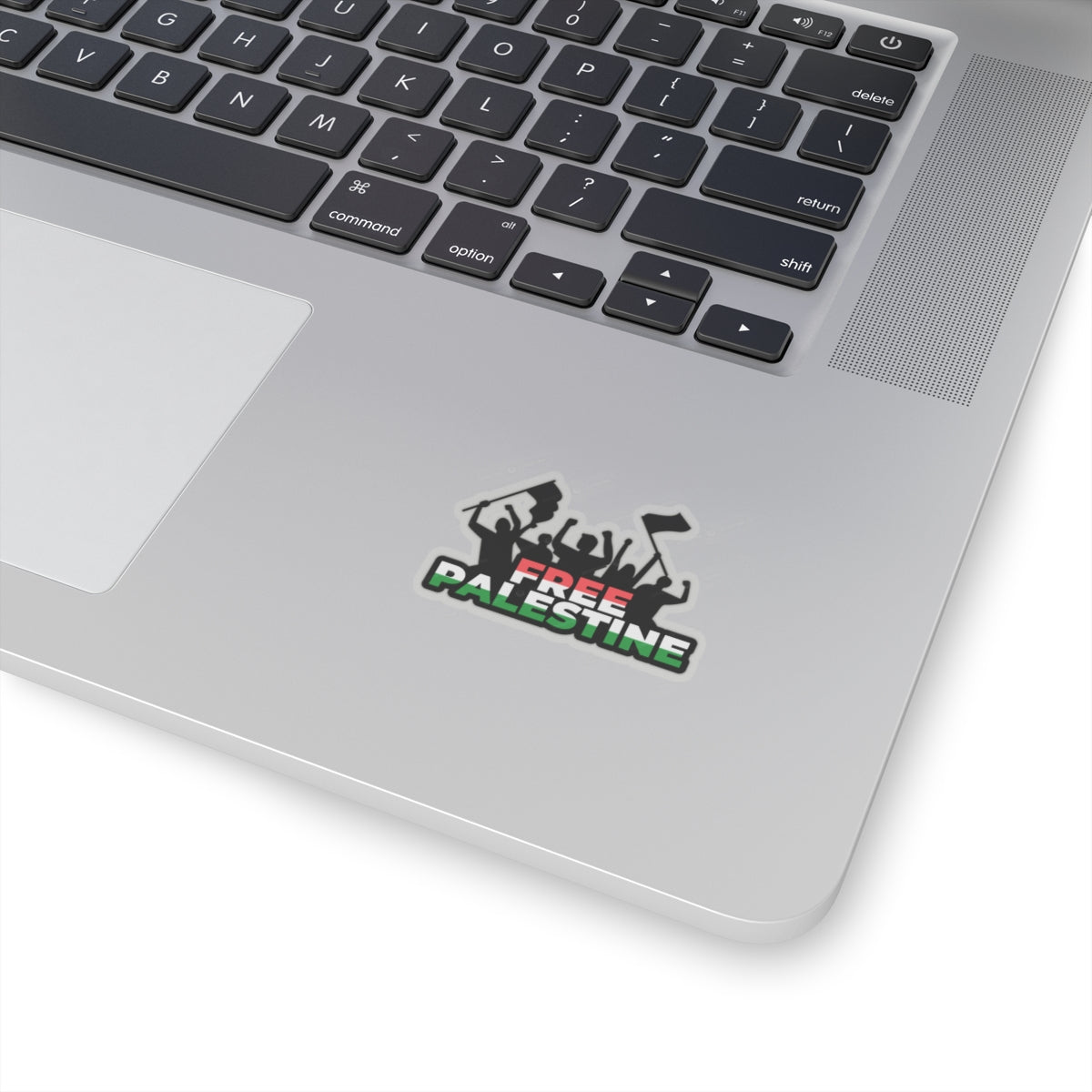 Kiss-Cut Stickers, Empowering Protest Stickers, Free Palestine Decals, Laptop Stickers, Activism Accessories, Support for Justice