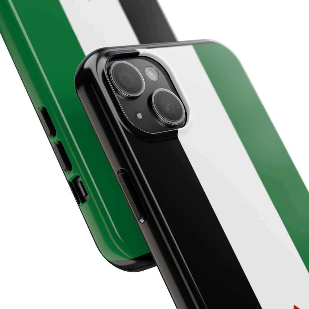 Stylish Tough Phone Case | Flag Design for Protection, Gifts for Travelers, Unique Accessories, Holidays, Personal Use