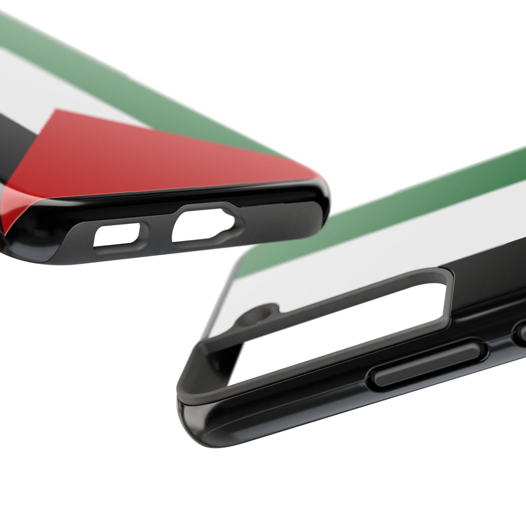 Stylish Tough Phone Case | Flag Design for Protection, Gifts for Travelers, Unique Accessories, Holidays, Personal Use