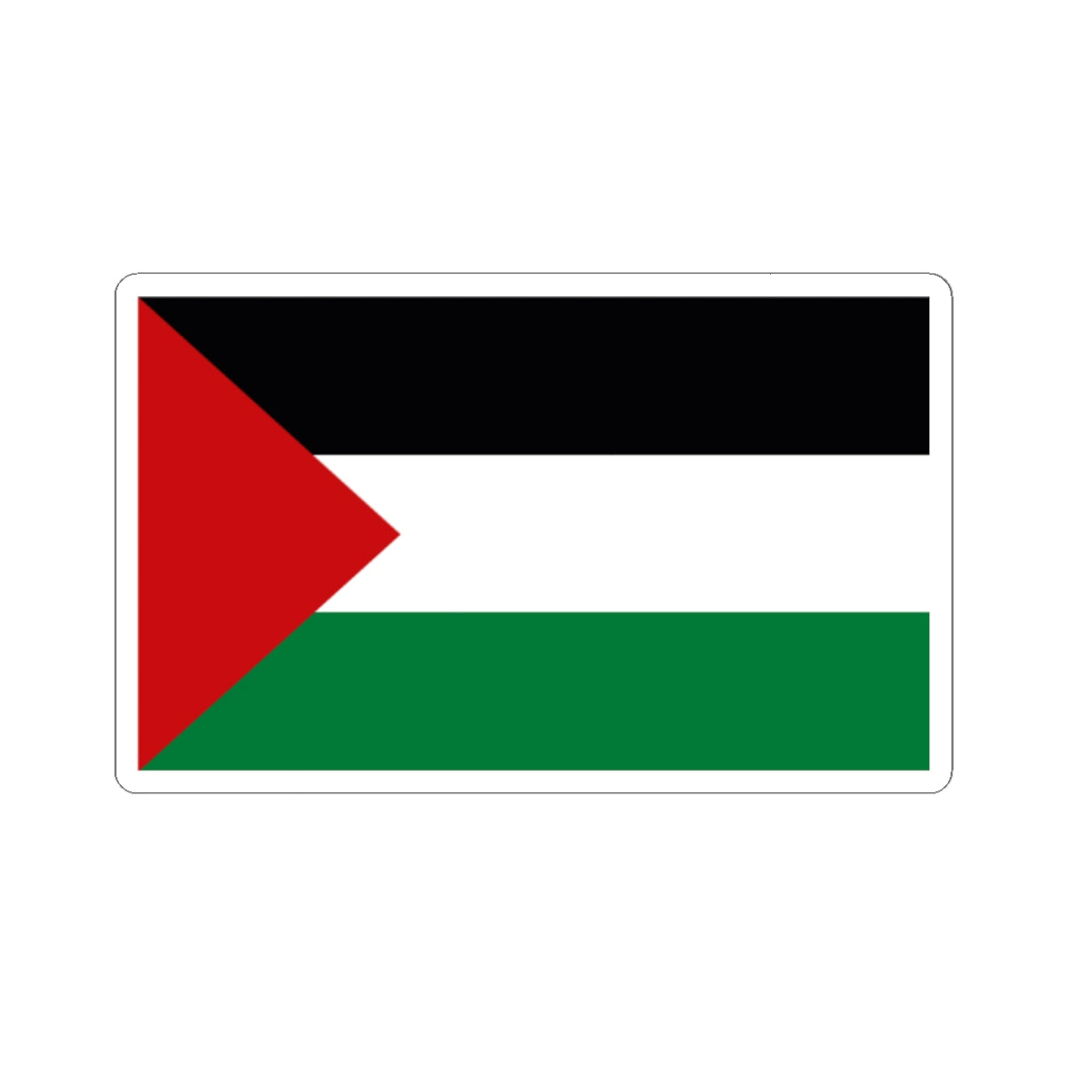 Palestinian Flag Kiss-Cut Stickers | Durable, Waterproof Decals for Laptops, Phone Cases, Bumper Stickers, Gifts